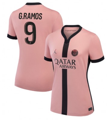 Paris Saint-Germain Goncalo Ramos #9 Tredjetröja Dam 2024-25 Kortärmad